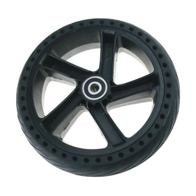 8 Inch Wheel 8X1.25 Solid Tire Alloy Hub for Xiaomi Ninebot Segway ES1 ES2 ES4 Electric Scooter Rear Wheel Tire