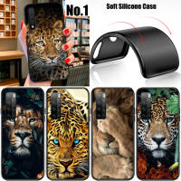 XMX1 Animal Leopard lion อ่อนนุ่ม High Quality ซิลิโคน TPU Phone เคสโทรศัพท์ ปก หรับ Huawei Nova 7 SE 5T 4E 3i 3 2i 2 Mate 20 10 Pro Lite Honor 20 8x