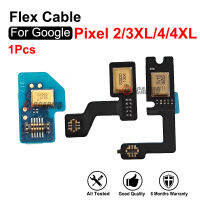 1Pcs สำหรับ Pixel 4xl 6 2 4 XL 3XL ไมโครโฟนด้านล่างไมโครโฟนด้านบนศัพท์ Flex Cable Replacement Parts