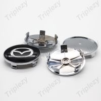 Style 4PCS 68mm Suitable for Mazda-LOGO personalized car parts hub caps and center wheel stickers personalized accessories. hui