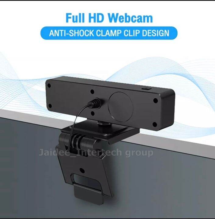 oker-hd928-all-in-1-full-hd-webcam-กล้องเว็บแคม-fixed-focus-4ไมค์และ1ลำโพงในตัว-ประชุม-เรียน-ภาพชัดๆ