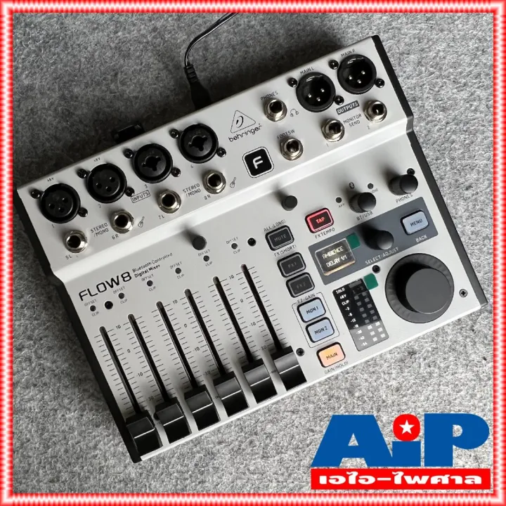 BEHRINGER FLOW8 MIXER DIGITAL ดิจิตอลมิกเซอร์ 8 แชนแนล สามารถควบคุม
