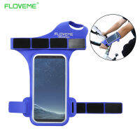 FLOVEME กีฬา Armband โทรศัพท์กระเป๋า Universal สำหรับ 4.7 นิ้วกระเป๋าโทรศัพท์มือถือสำหรับ iPhone 11 6 7 8 กันน้ำ Ride Arm Band Pouch-Naoei