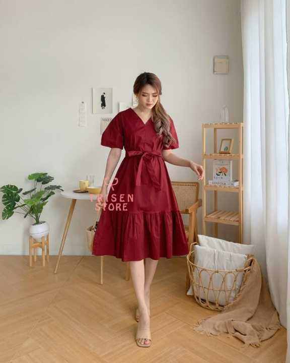 Dress hotsell korea lazada