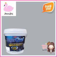 สีน้ำทาภายนอก BEGER COOL DIAMONDSHIELD 15 สี MINERAL MINE #135-3 กึ่งเงา 9 ลิตรWATER-BASED EXTERIOR PAINT BEGER COOL DIAMONDSHIELD 15 MINERAL MINE #135-3 SEMI-GLOSS 9L **ราคาดีที่สุด**