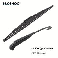 BROSHOO รถใบปัดน้ำฝนด้านหลังกลับแขนปัดน้ำฝนกระจกหน้าสำหรับ Dodge Hatchback (2008-) 280มิลลิเมตร,กระจกอุปกรณ์รถยนต์