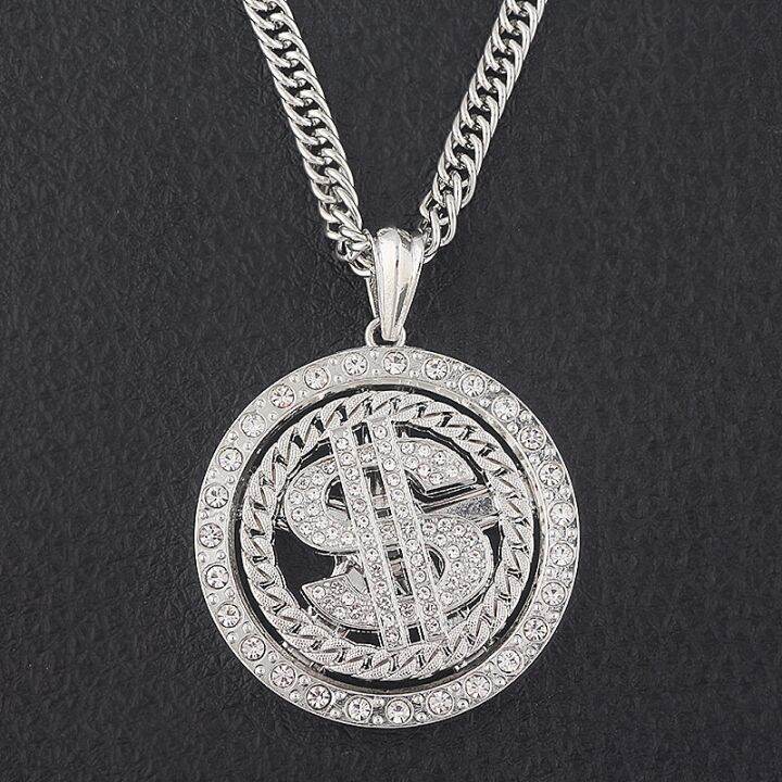 hip-hop-street-dollar-turntable-necklace-rap-hiphop-can-turn-dollar-pendant-vito