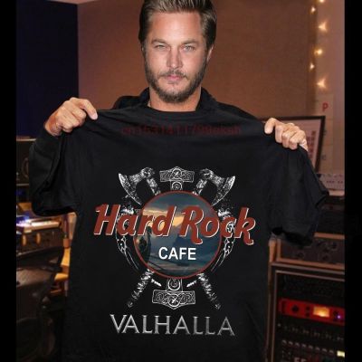 man t-shirt Hard Rock Cafe Valhalla Shirt woman tee