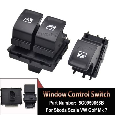 ✣❈☽ For Skoda Skoda Scala VW Golf Mk 7 Cafter Campmob Power Window Switch Control Button 5G0959858E 5G0959858C 5G0959858B 5G0959858D