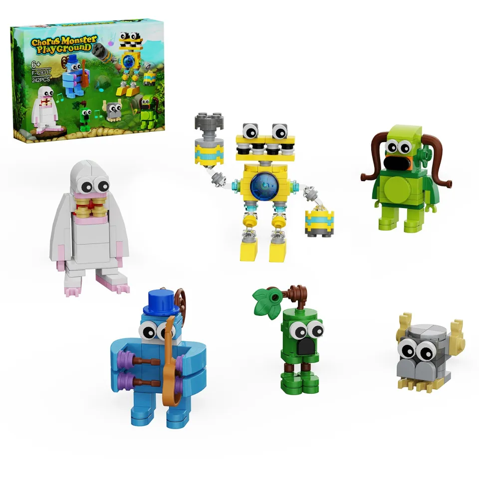 Building Bricks Educational Toys for My Singing Monsters Wubbox Game MOC  Blocks