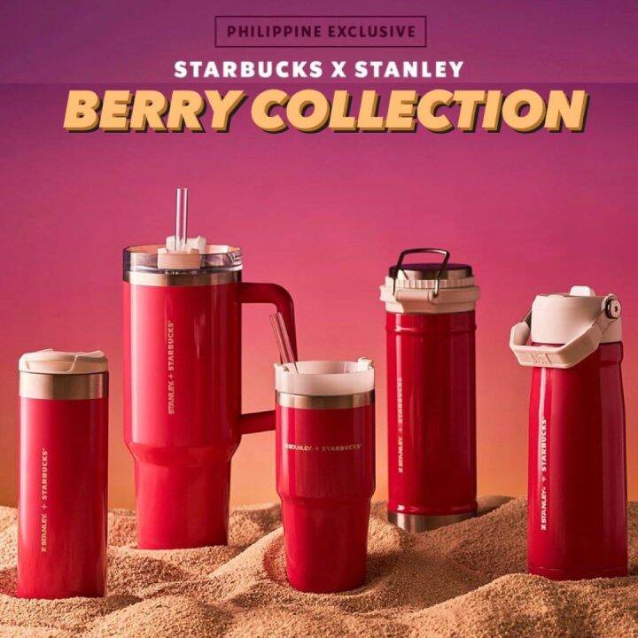 99 ONLY Starbucks X Stanley Berry Collection Stainless Steel Tumbler