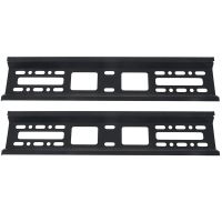 2X Universal Lcd LED Tv Wall Bounted Brackets 30Kg Steel 400X400mm 15° Tilt Wall Mount for 32 46 42 50 55 Inch Monitor