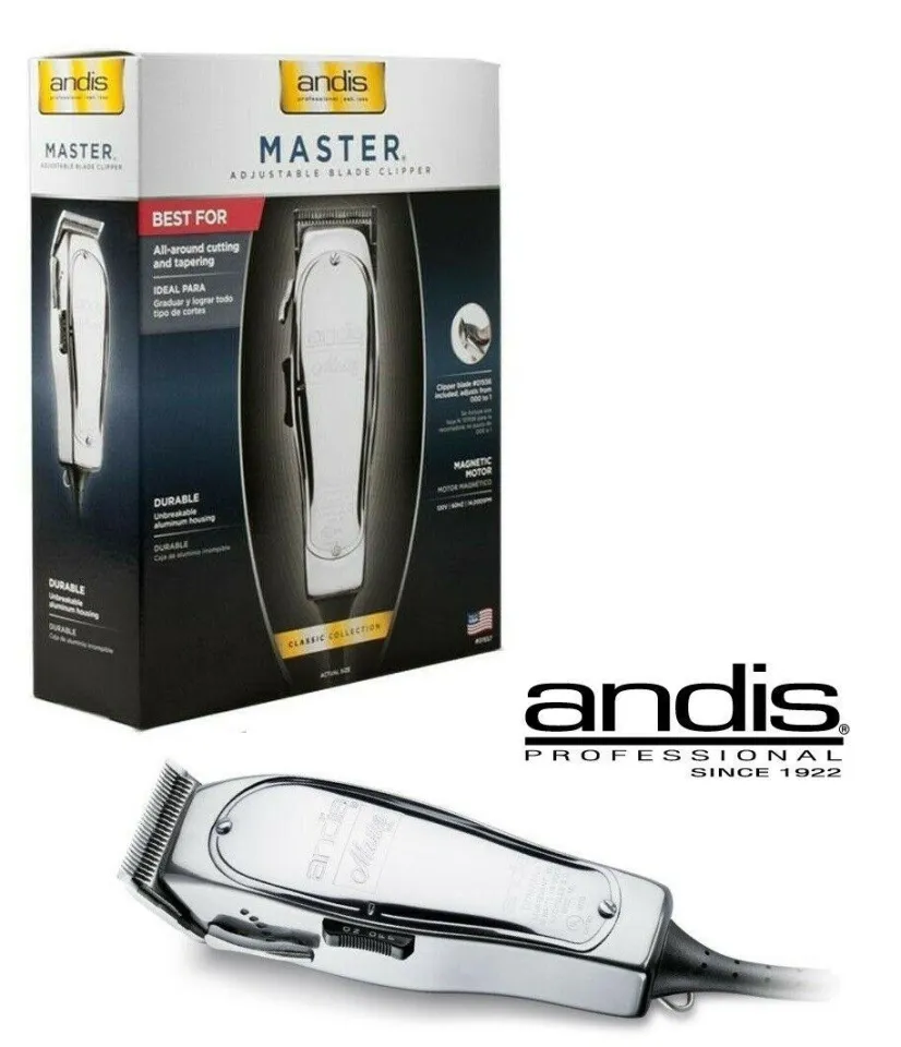Andis Master Adjustable Blade Clipper Professional 01557 Barber | Lazada PH