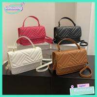 TANTUANG สีทึบทึบ กระเป๋าสะพายไหล่แบบสั้น หนังพียู กระเป๋า crossbody พักผ่อนยามว่าง ถุงใต้วงแขน ผู้หญิงผู้หญิงผู้หญิง