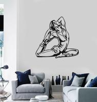 [COD] Athletic Figure Gymnast Wall Stickers Large Vinyl Sticker Adesivo de parede para quarto Mural SA201