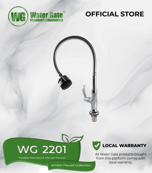 Flexible Top Mount Kitchen Faucet Water Gate WG 2201 Lazada PH