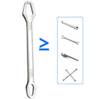 22mm 5mm Wrench Universal Torx Thickness Self-tightening Double Head Torx Spanner Wrench for Factory Hand Tools-Kuosie