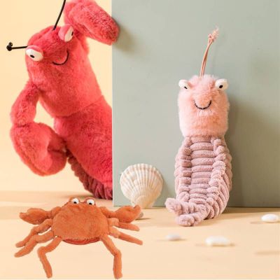Crawfish Larry Skin Shelton Shrimp Crab Orange Plush Doll Plushes Animal Gift