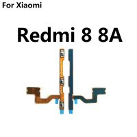 อะไหล่เปลี่ยนปุ่มปรับสายเปิด/ปิดและเพิ่ม/ลดเสียงใหม่สำหรับ Xiaomi Redmi 8 8A โทรศัพท์มือถือ