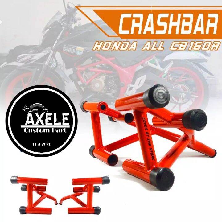 TUBULAR CRASH BAR HONDA CB 150 R NEW PELINDUNG BODY MOTOR NEW CB 150 R ...