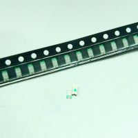 50ชิ้น LED แบบ SMD สีเขียวสว่างมากไดโอดเปล่งแสง1206(3216) 3.2Mm × 1.6Mm