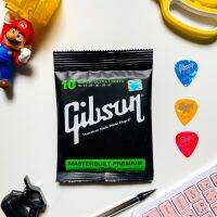 ( Wowww+++ ) สายกีต้าร์โปร่ง Gibson USA  10 ครบชุด เเถมฟรีปิ๊กกีต้าร์ 3 อัน!! กีต้าร์โปร่งที่ได้รับความนิยมที่สุด!! เสียงคมใส ราคาถูก อุปกรณ์ ดนตรี อุปกรณ์ เครื่องดนตรี สากล อุปกรณ์ เครื่องดนตรี อุปกรณ์ ดนตรี สากล