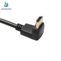 【Big-promotion】 C&amp;T e-MartMall Centechia สาย HDMI สาย HDMI ไปยังสาย HDMI HDMI 90มุม1ม. 1.8ม. 2ม. 3M 3D 5ม. 1080P สำหรับพีซีโปรเจคเตอร์ทีวี