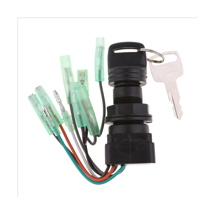 Motor Ignition Key Switch Assembly for Suzuki Outboard Control Box