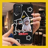 Anti-knock Silica gel Phone Case For OPPO A52/A72/A92 luxurious leather texture Dirt-resistant couple creative funny