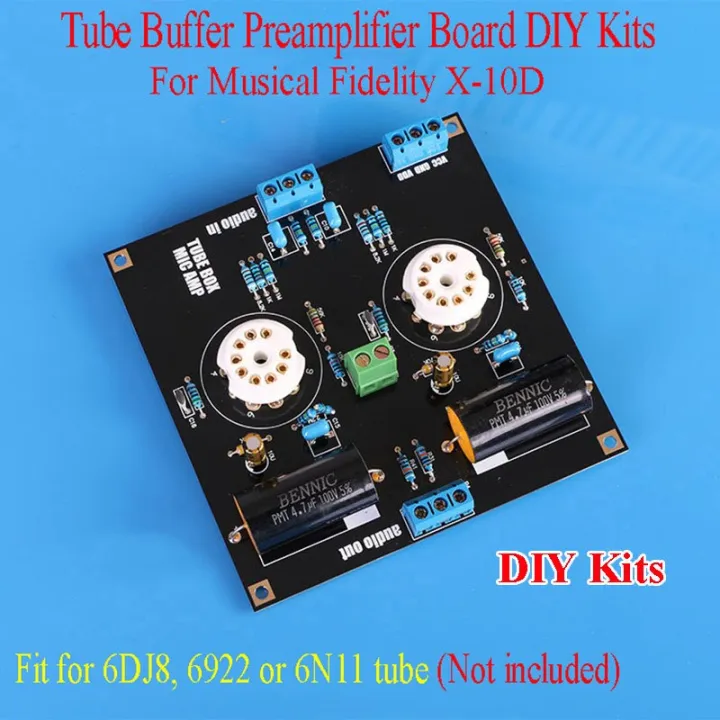 12V30V Tube Buffer Preamp Preamplifier Board DIY Kits For Musical