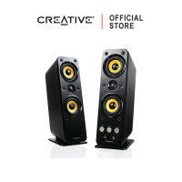 CREATIVE GigaWorks T40 Series II Speaker 2.0 พลังเสียงที่ดีที่สุด พร้อมการพัฒนาขึ้นของเสียงเบส ลำโพง 2.0