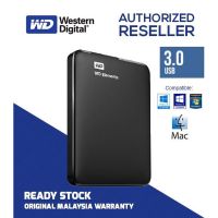 【Local】WD ฮาร์ดไดรฟ์1TB 2TB USB 3.0ฮาร์ดไดรฟ์ภายนอกแบบพกพาฮาร์ดดิสก์มือถือ