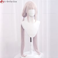 Anime NEKOPARA Vanilla Chocola Cosplay Wig 100Cm Long Vanilla Light Pink Chocola Dark Brown Heat Resistant Synthetic Hair Wigs