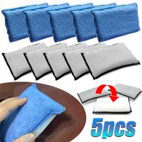 hot【DT】☢┅  Microfiber Side Car Cleaning Leather Detailing Soft Scrubbing Sponge Tools Interior