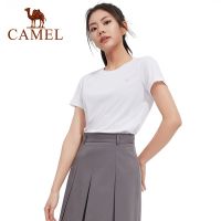 ❂ Camel เสื้อยืดกีฬา แขนสั้น แห้งเร็ว สําหรับผู้หญิง