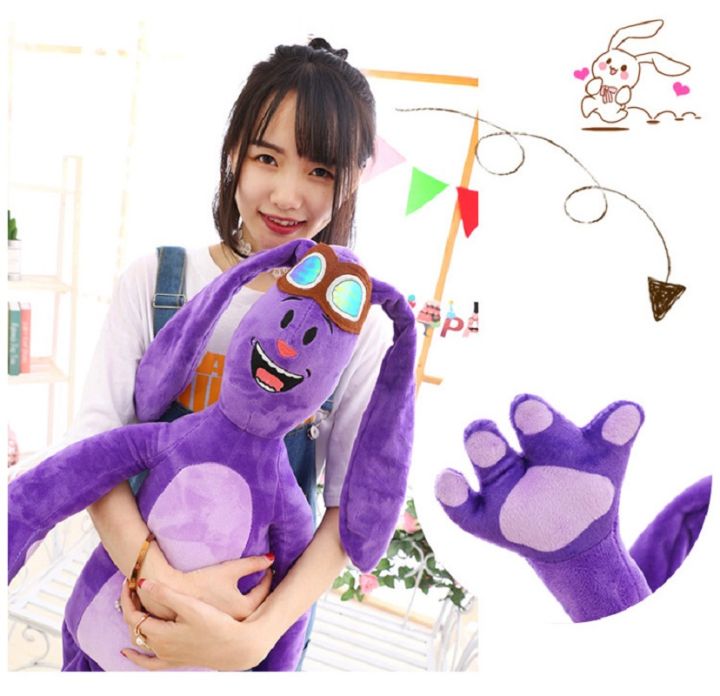 magic-354555inches-kate-and-twirltalking-plush-toy-doll-purple-rabbit