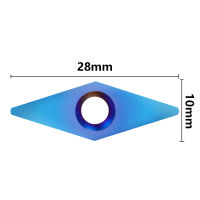 XCAN Wood Lathe Carbide Insert 10x28x2.5mm 20D Insert Cutters For Woodworking Lathe Tool Carbide Wood Turning Tool