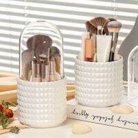 【YD】 Makeup Storage Minimalist Holder Transparent Cover Dustproof Organizer