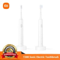 【LZ】☏✌  Xiaomi t300 sonic escova de dentes elétrica mijia vibração alta frequência motor magnético ultra-sônico clareamento dos dentes limpador oral