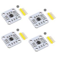 4Pcs AS5600 Magnetic Encoder Magnetic Induction Angle Measurement Sensor Module 12Bit High Precision