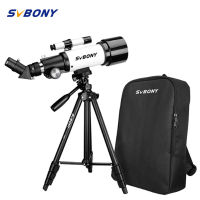 【HOT SALE】SVBONY SV501P กล้องโทรทรรศน์สำหรับผู้เริ่มต้นผู้ใหญ่เด็ก 70 มม. รูรับแสง 400 มม. AZ Mount, กล้องโทรทรรศน์หักเห, กล้องโทรทรรศน์ดาราศาสตร์สำหรับวันเกิดของขวัญ Travel, ขาตั้งกล้องและกระเป๋าเป้สะพายหลัง