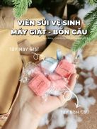 Viên sủi vệ sinh lồng giặt, bồn cầu cho gia đình