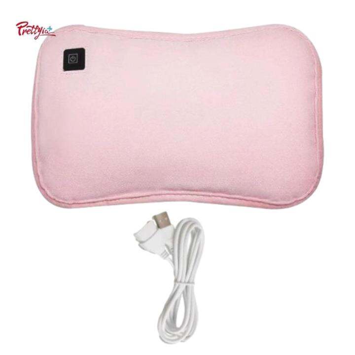 Prettyia Electric Hot Water Bag Portable Hot Compress Bag for Daughter