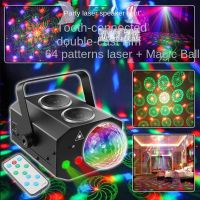 LED Party Magic Ball Light, Family Music DJ Stage Festival Atmosphere,With Bluetooth Speaker Flash Large Area Projection