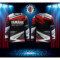 2023 design yamaha riders jersey long sleeve t-shirt (full sublimation) 3d printed long-sleeved motorcycle jersey ，Can be customization