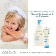 Sữa tắm gội cho bé Aderma - hàng Pháp cực an toàn cho bé yêu