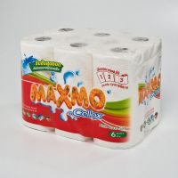 [ส่งฟรี!!!] แม็กซ์โม่ กระดาษอเนกประสงค์ 3 ตอน x 6 ม้วนMaxmo Multi Purpose Towel x 6 Rolls