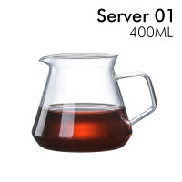 400ml 600ml V60 Coffee Server Pour Over Glass Range Coffee Server Heat Resistant Coffee Kettle Brewer Drip Coffee Share Pot