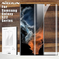 Nillkin for Samsung Galaxy S22 Ultra 5G Glass 2pcs Impact Resistant Curved Film Screen Protector for Samsung S22 Plus