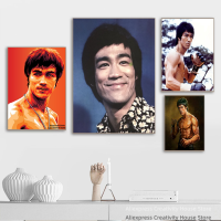 Bruce Lee Iconic Celebrity Canvas Poster-งานศิลปะตกแต่งบ้านที่ไม่เหมือนใคร0919